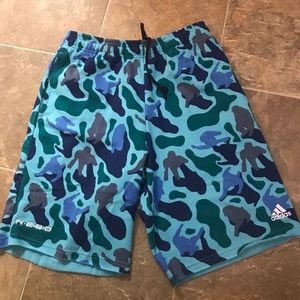 SOLDBape adidas Pharrell Williams NERD shorts camo